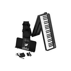 KÖHNER FX-220 Katlanabilir, Taşınabilir, Şarjlı Dijital Piyano (Dinamik Klavyeli, Tuş Hassasiyetli 88 Tuş)