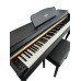 MARCİA MK-900 BK Dijital Konsol Piyano, Bluetooth, Tuş Hassasiyeti, 88 Tuşlu, Kapaklı (KULAKLIK VE TABURE)