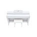 MARCİA MK-880 WH Dijital Konsol Piyano, Bluetooth, Tuş Hassasiyeti, 88 Tuşlu, Kapaklı (KULAKLIK VE TABURE)