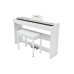 KÖHNER SLP-225 WH Dijital Konsol Piyano, Bluetooth, Tuş Hassasiyeti, 88 Tuşlu (KULAKLIK VE TABURE)