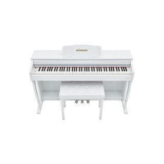 KÖHNER SLP-275 Wh Dijital Konsol Piyano, Bluetooth, Tuş Hassasiyeti, 88 Tuşlu, Kapaklı (ve Tabure )