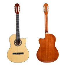 Tayste TS-CG36-39 EQ17A Natural Elektro Klasik Gitar